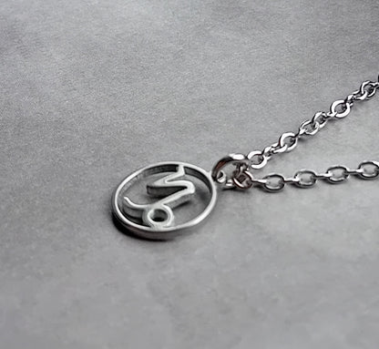 Capricorn Steel Necklace