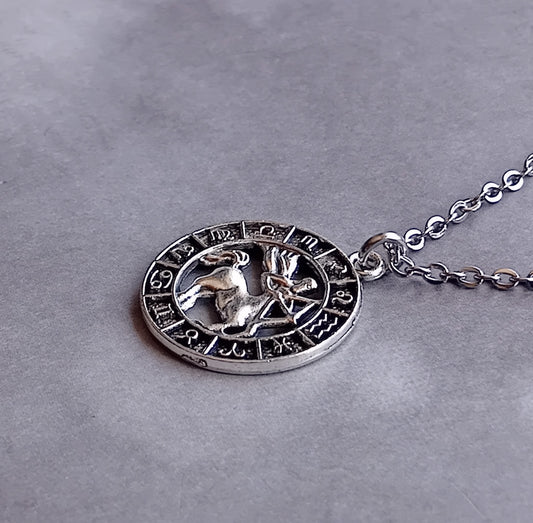 Sagittarius Birth Sign Necklace