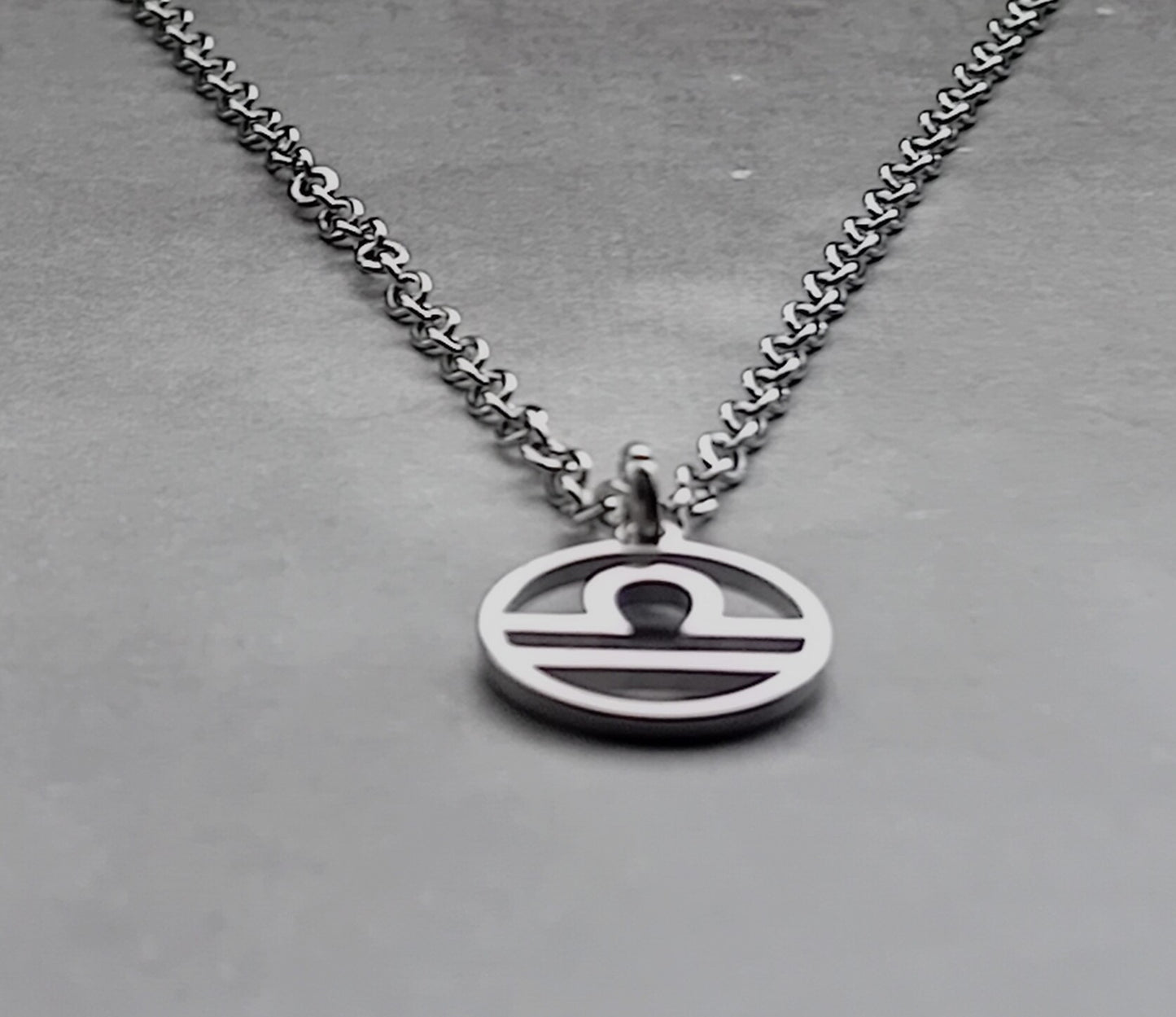 Libra Steel Necklace