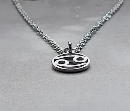 Cancer Steel Necklace