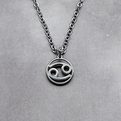Cancer Steel Necklace