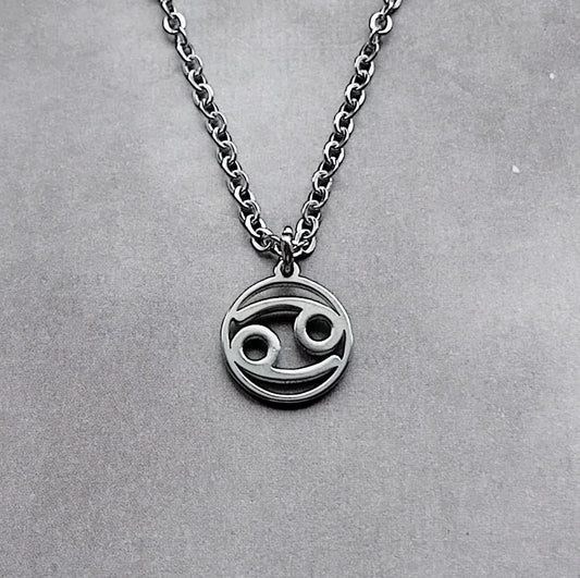 Cancer Steel Necklace