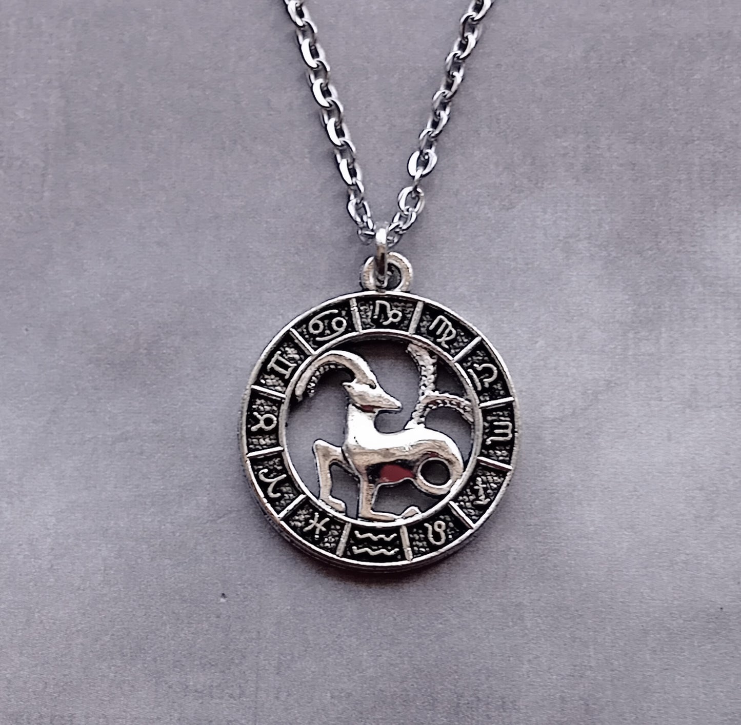 Capricorn Birth Sign Necklace
