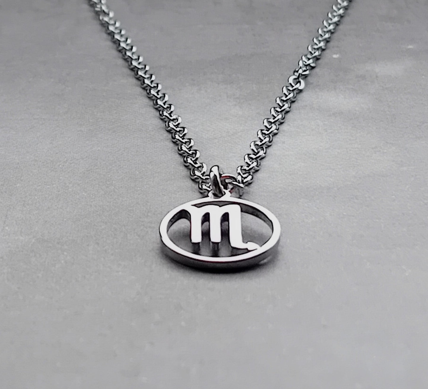 Scorpio Steel Necklace