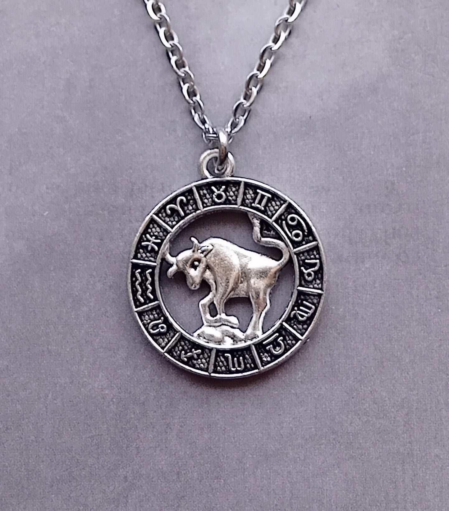 Taurus Birth Sign Necklace