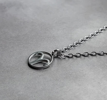 Aries Steel Necklace