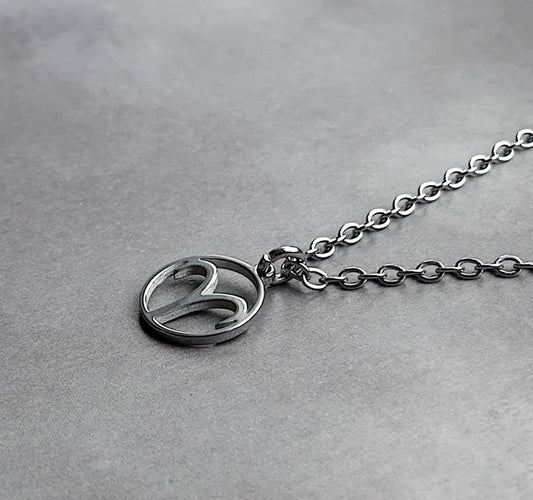 Aries Steel Necklace