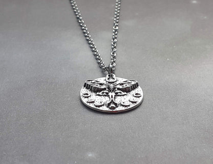 Lunar Moth Necklace