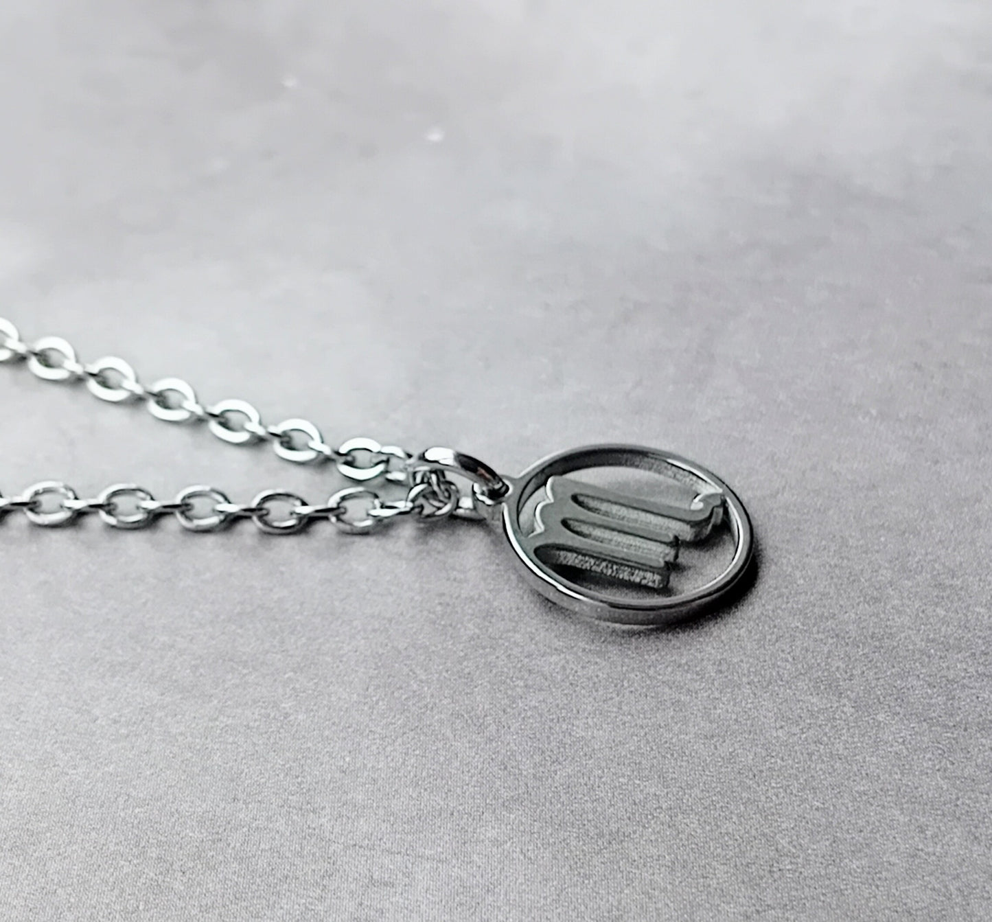Scorpio Steel Necklace