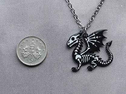 Dragon Skeleton Necklace