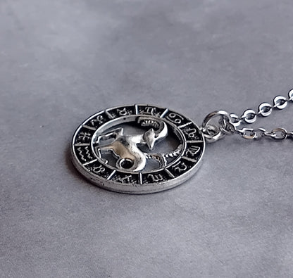 Capricorn Birth Sign Necklace