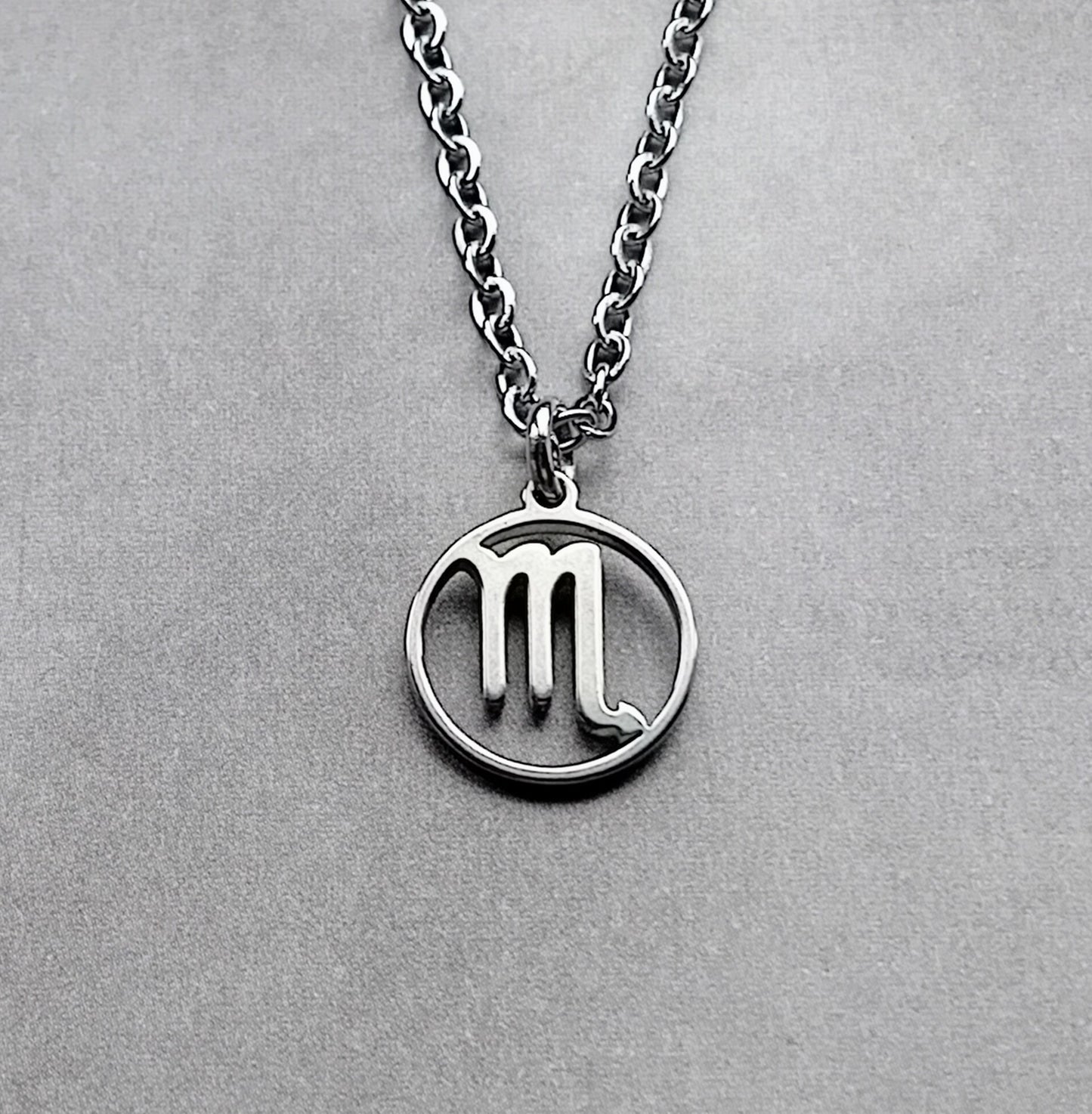 Scorpio Steel Necklace
