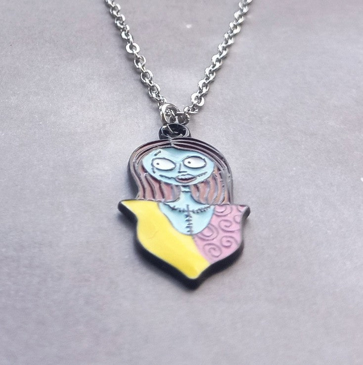 Sally Character Necklace Nightmare Before Christmas