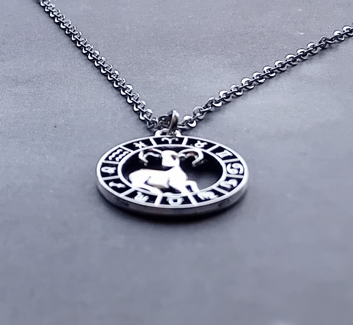 Aries Birth Sign Necklace