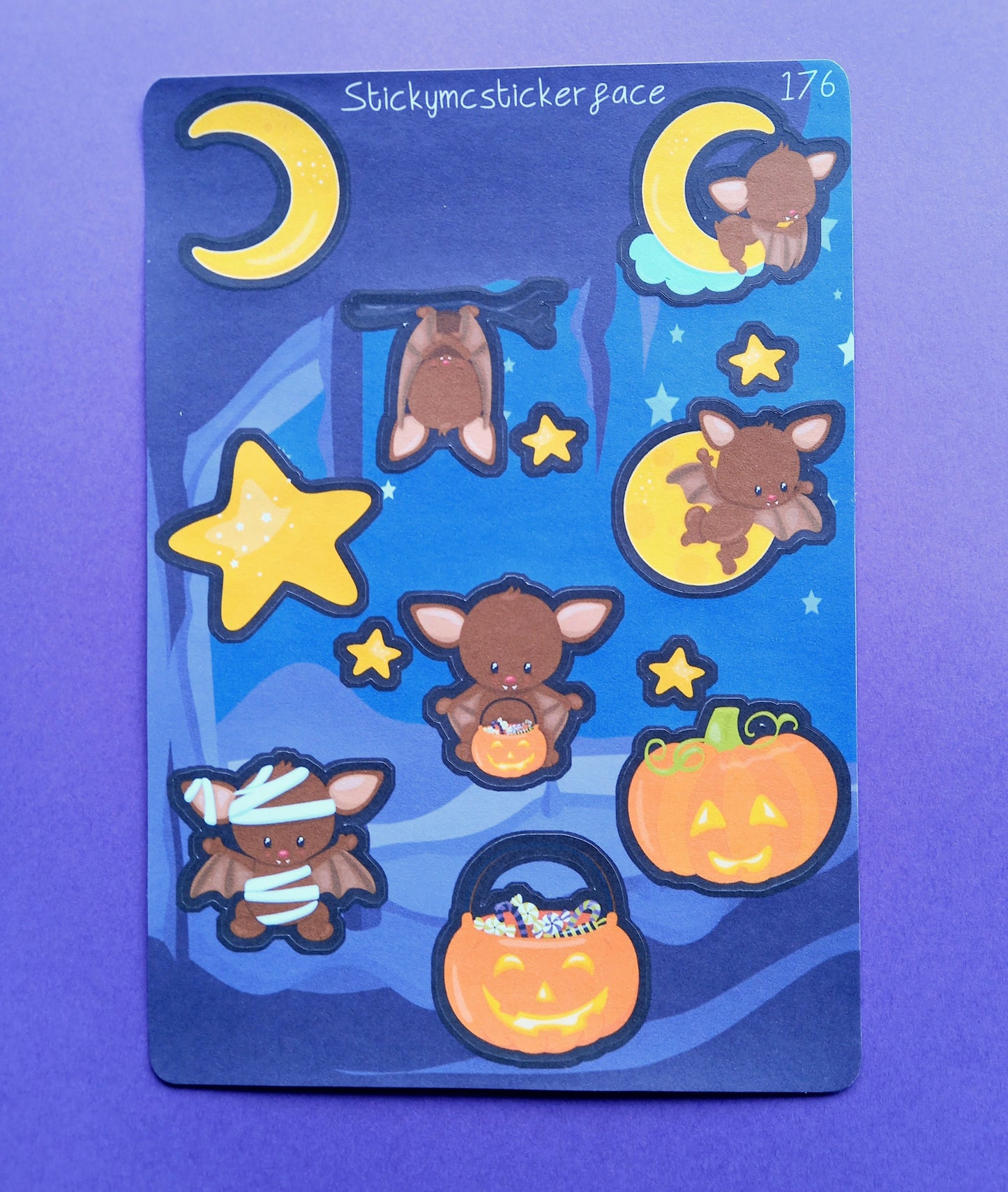 Bats Sticker Sheet