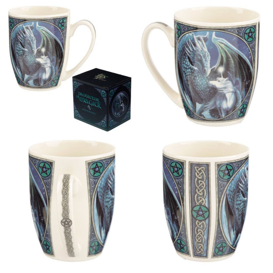 Protector of Magick Dragon Mug by Lisa Parker