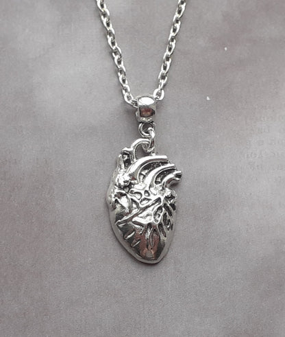 Anatomical Heart Necklace