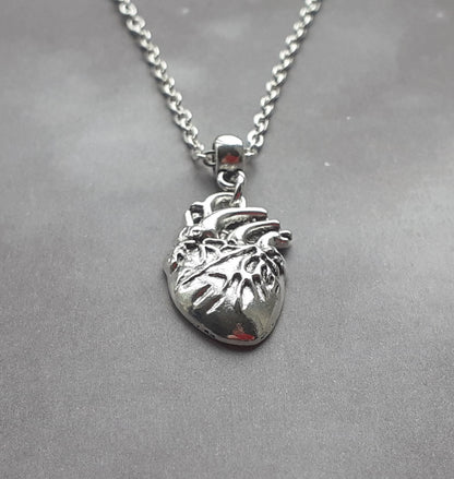 Anatomical Heart Necklace