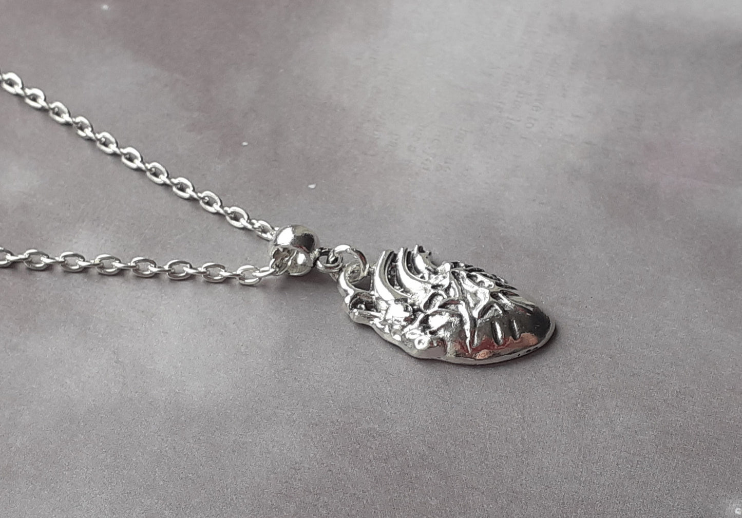 Anatomical Heart Necklace