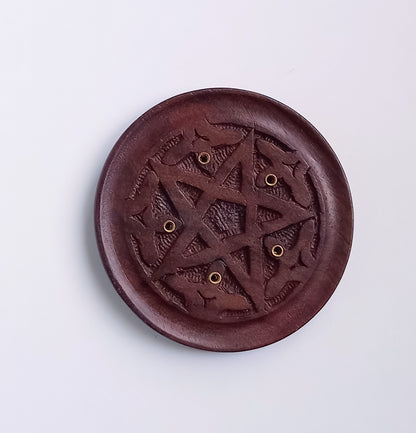 Pentagram Incense Holder