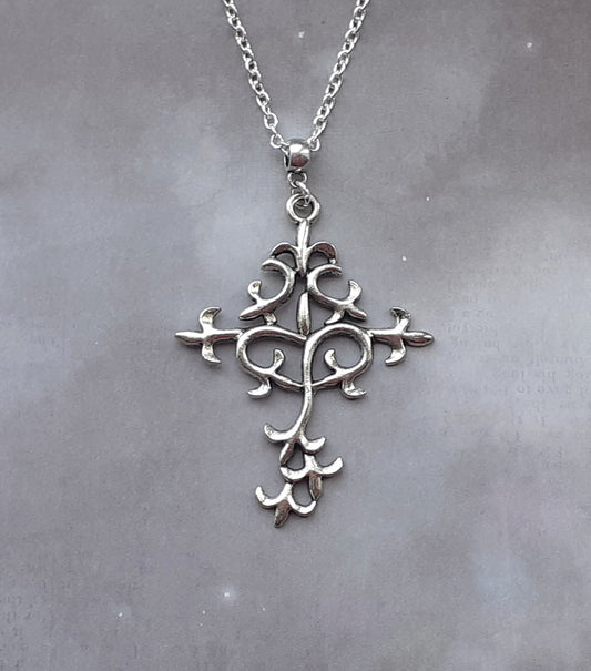 Elaborate Cross Necklace