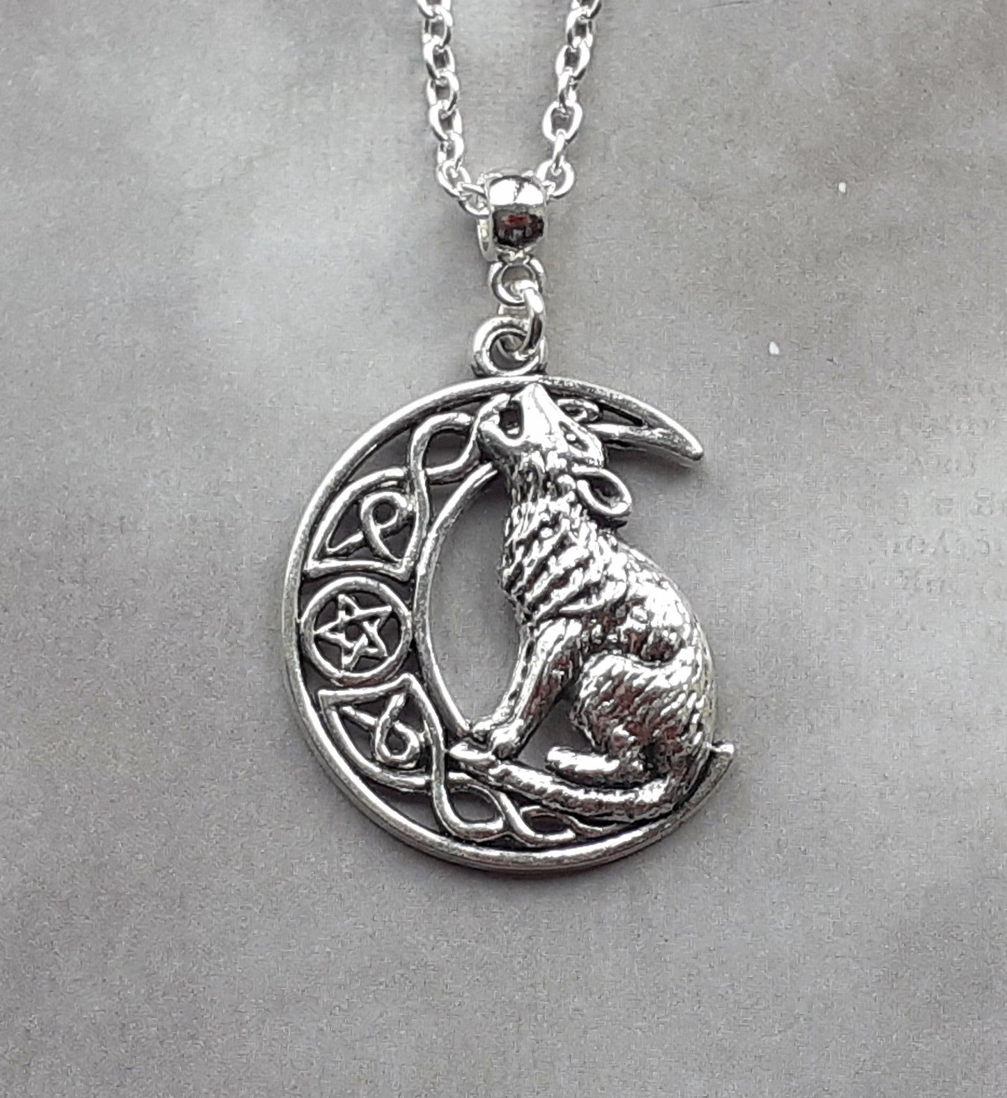 Howling Wolf Necklace