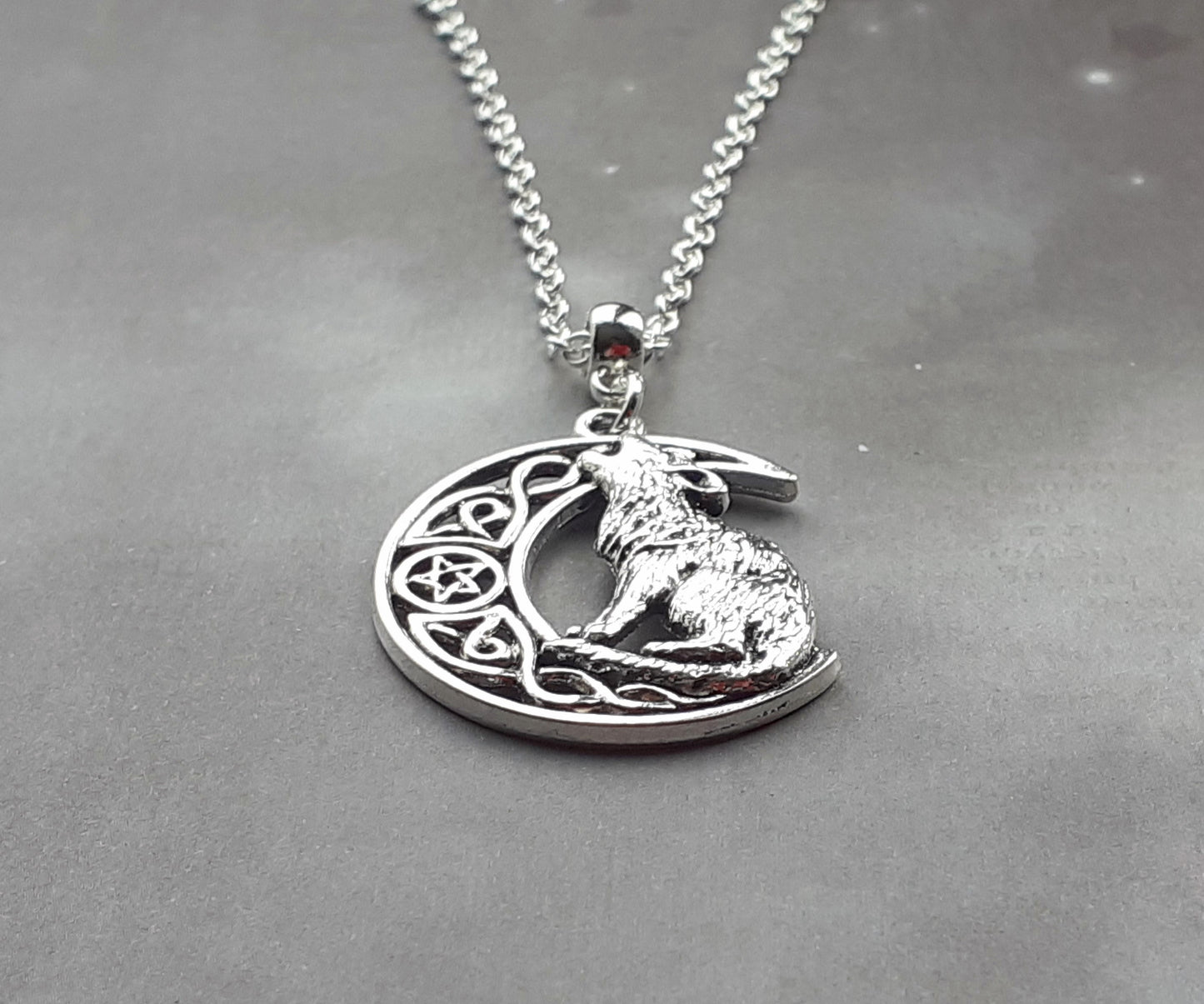 Howling Wolf Necklace