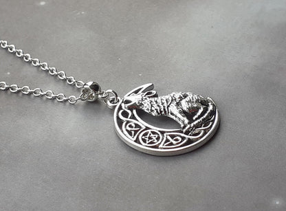 Howling Wolf Necklace
