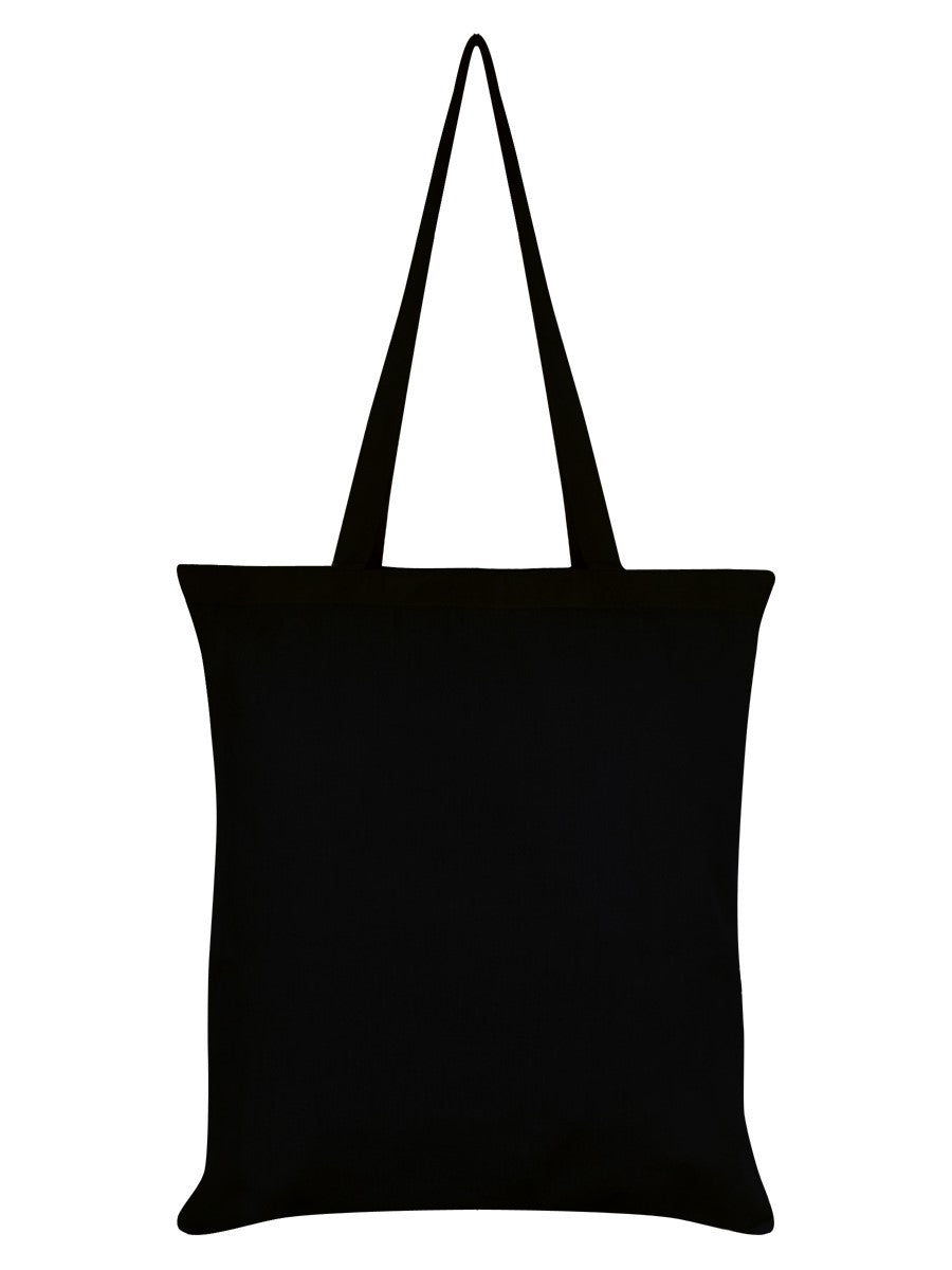 Pagan Pentagram Black Cotton Tote Bag