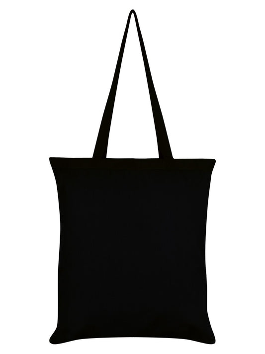 Keep Out of Direct Sunlight Black Cotton Tote Bag