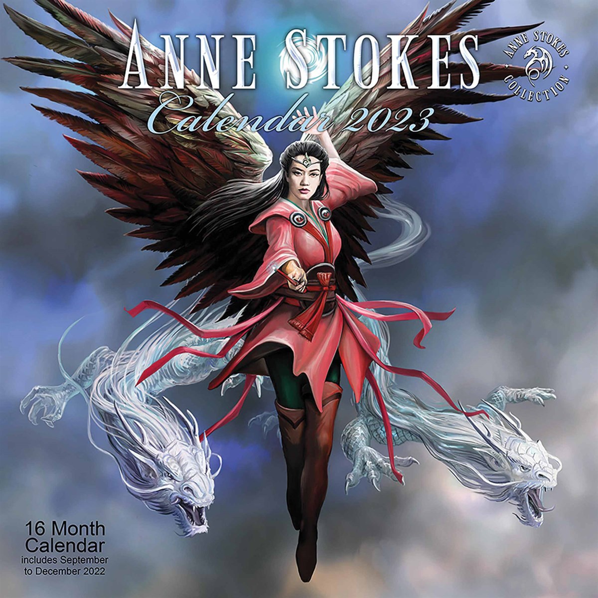 Anne Stokes 2023 Calendar - Elemental Magic