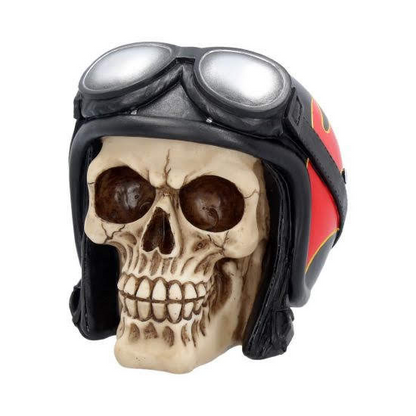 Hell Fire Skull by Nemesis Now