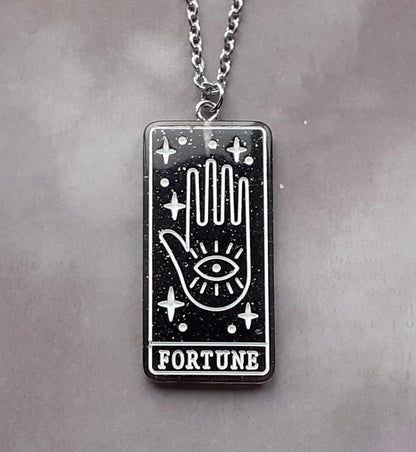 Fortune Tarot Card Necklace