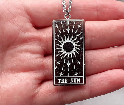 The Sun Tarot Card Necklace