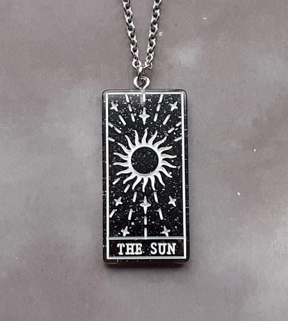The Sun Tarot Card Necklace