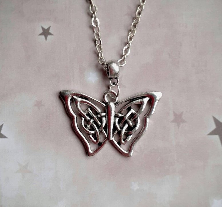 Celtic Butterfly Necklace