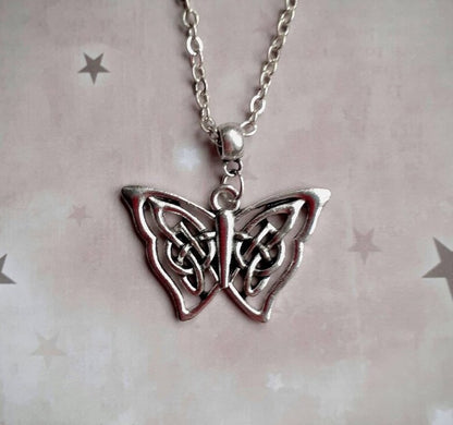 Celtic Butterfly Necklace