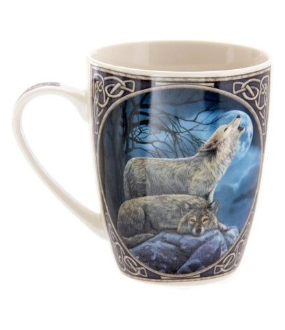 Howling Wolf Mug by Lisa Parker