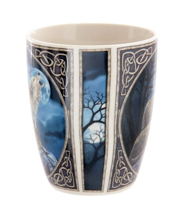 Howling Wolf Mug by Lisa Parker