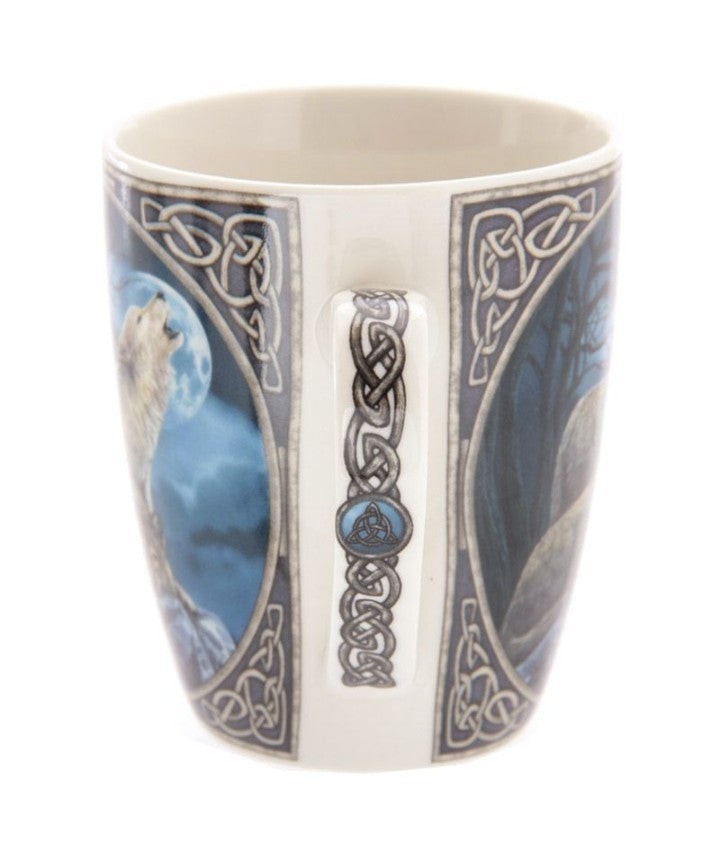 Howling Wolf Mug by Lisa Parker