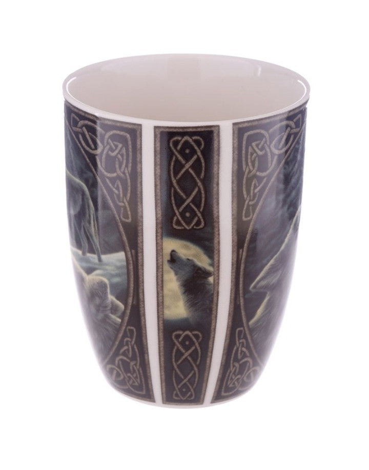 Wolf Song Mug by Lisa Parker