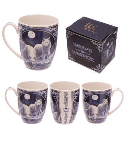 Winter Warrior Mug by Lisa Parker