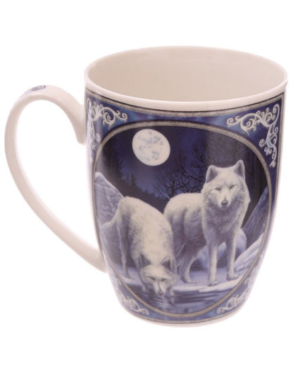 Winter Warrior Mug by Lisa Parker