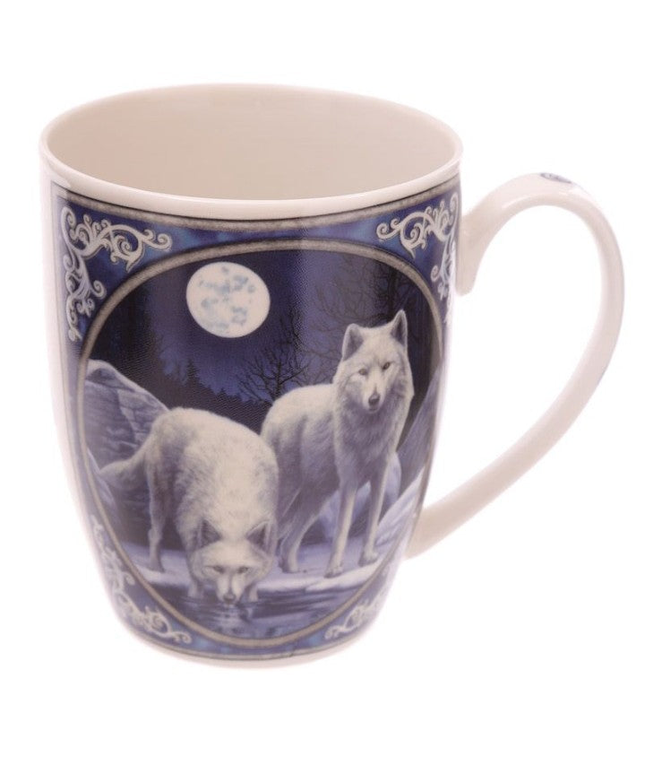 Winter Warrior Mug by Lisa Parker