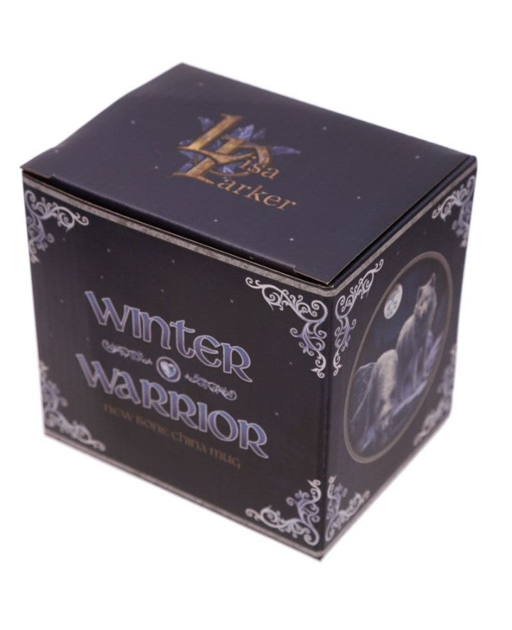 Winter Warrior Mug by Lisa Parker