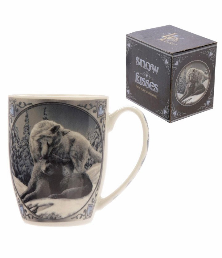 Snow Kisses Mug by Lisa Parker