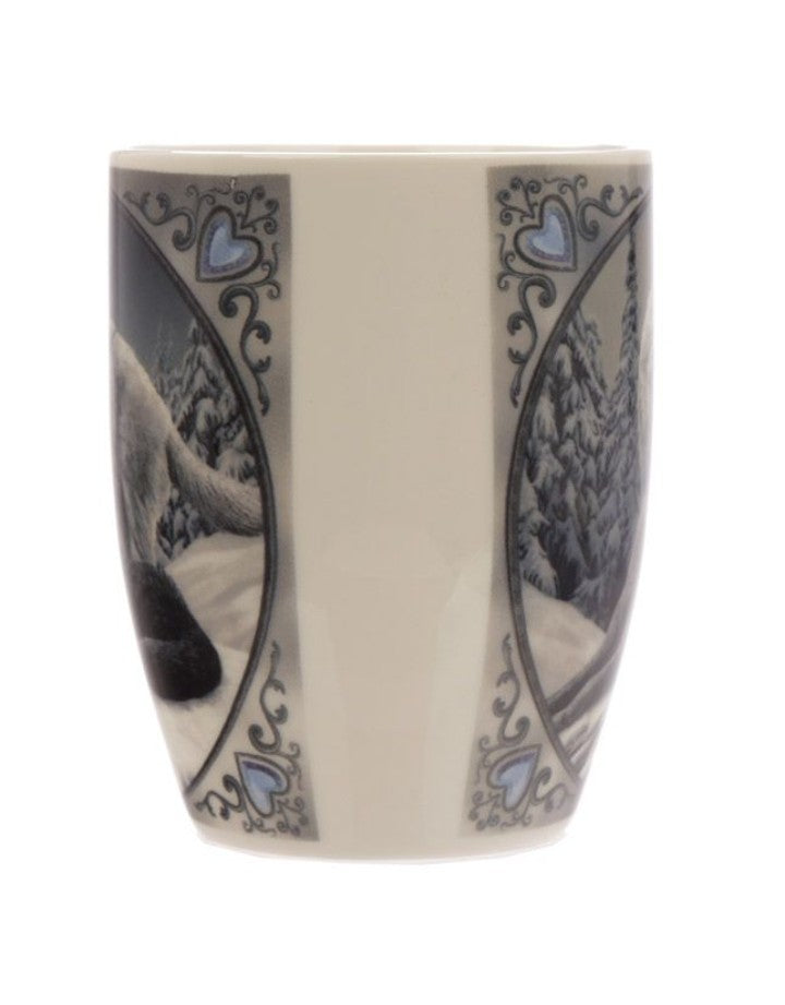 Snow Kisses Mug by Lisa Parker