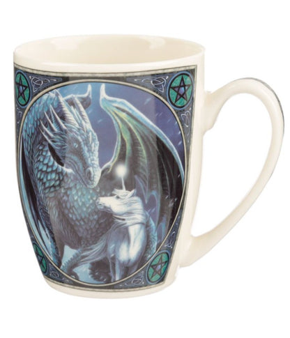 Protector of Magick Dragon Mug by Lisa Parker