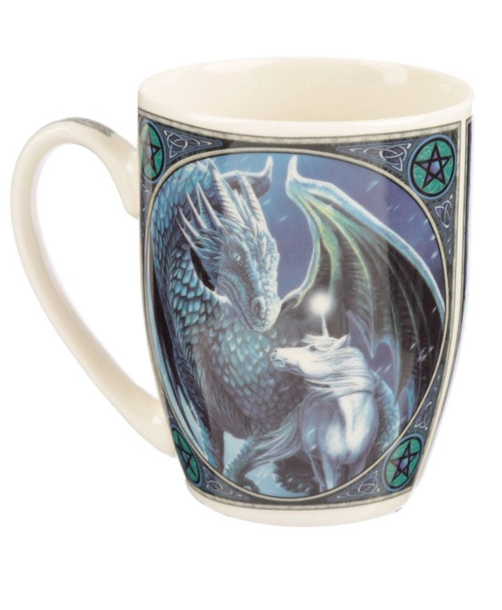 Protector of Magick Dragon Mug by Lisa Parker