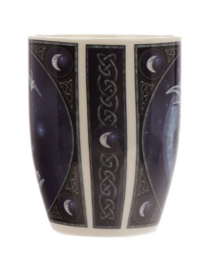 Sweet Dreams Dragon and Moon Mug by Lisa Parker